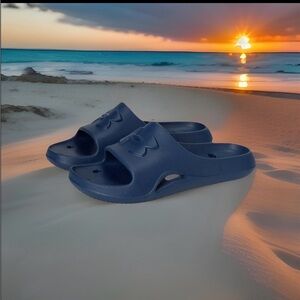 Under Armour Men’s Size 10 Locker V Academy Sandals. Dark Navy. New with Tags.